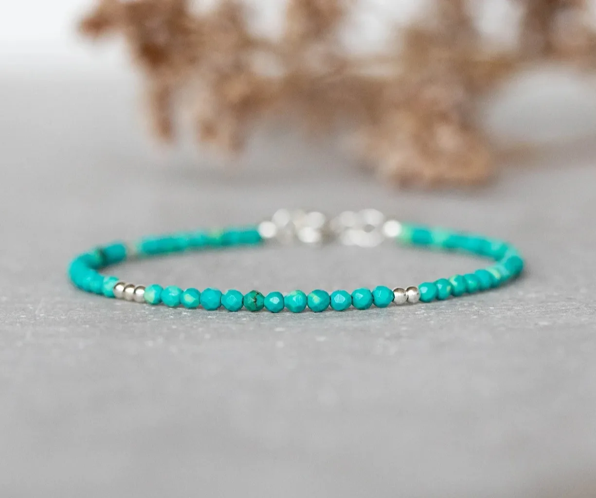 سوار الفيروز ، سوار الكريستال ، جوهرة ديسمبر ، مجوهرات عيد الأم