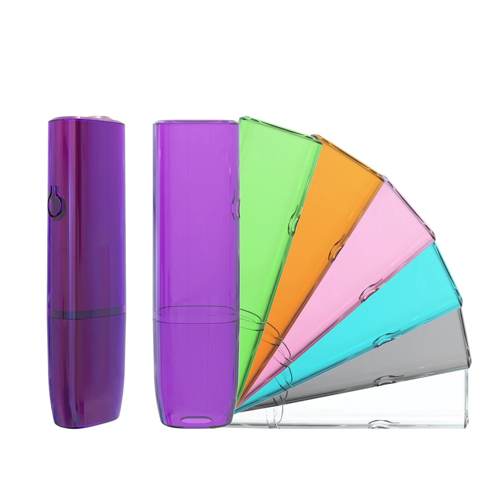 حافظة شفافة من مادة الكمبيوتر الشخصي لهاتف IQOS ILUMA One غطاء حماية لهاتف iLuma i One حافظة شفافة