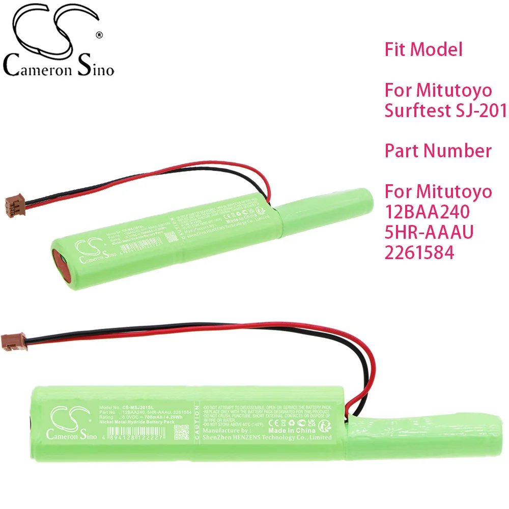 

Оборудование Cameron Sino, обзор, тестовая батарея для Mitutoyo Surftest SJ-201 12 BAA 240 5HR-AAAU 2261584