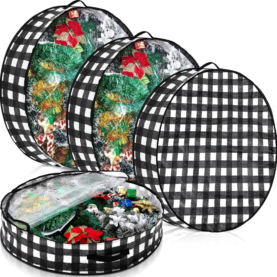 4 Pack Wreath Stora… - image
