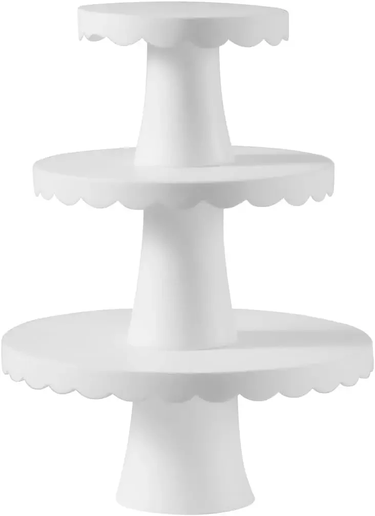 Vintage Rolling Dessert Cart Cake Stand Party Candy Display Assembly