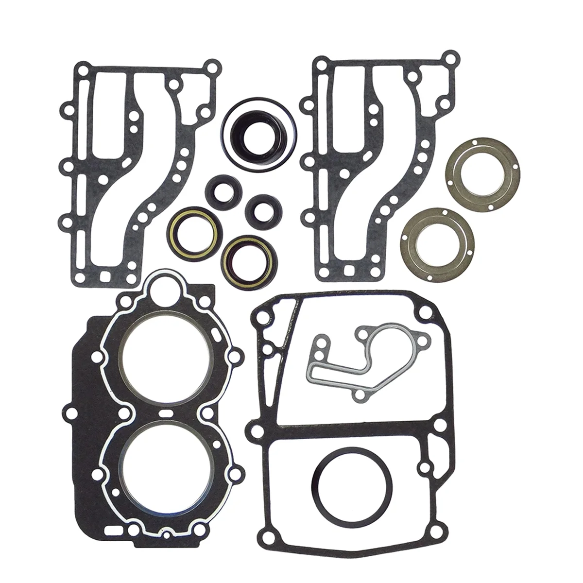 2Stroke Gasket Set Replaces 63V-W0001-01-00 for Yamaha 15HP 9.9HP Parsun Hidea Outboard Engine Boat Mtor