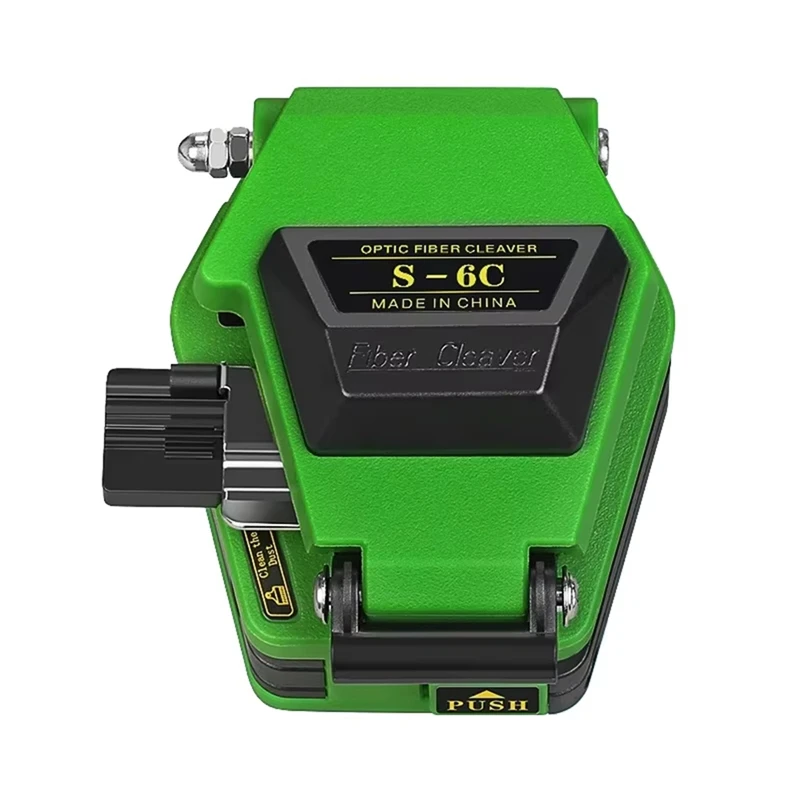 S-6C ความแม่นยําสูง Fiber Cleaver Optical Fiber Cable มีดตัด FTTT เครื่องตัดไฟเบอร์ออปติก Tool-AT64