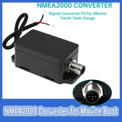 NMEA 2000 Converter Multifunction Signal Converter for Marine Boat Yacht Tank Fuel Level Gauge NMEA2000 Converter Line Tool