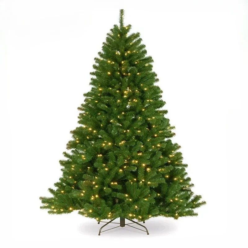 Artificial Christmas tree PVC material with LED lights home decoration New Year indoor and outdoor 120cm-300cm