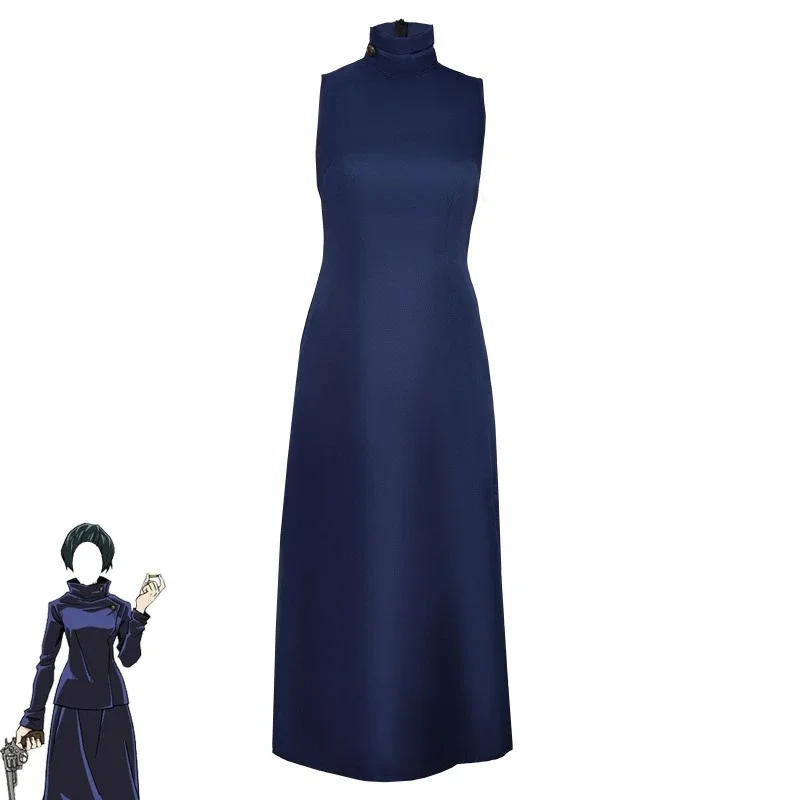 

Anime Jujutsu Kaisen Zenin Mai Cosplay Costume Amanai Riko Cos Outfits for Halloween Carnival Party Stage Performance for Women