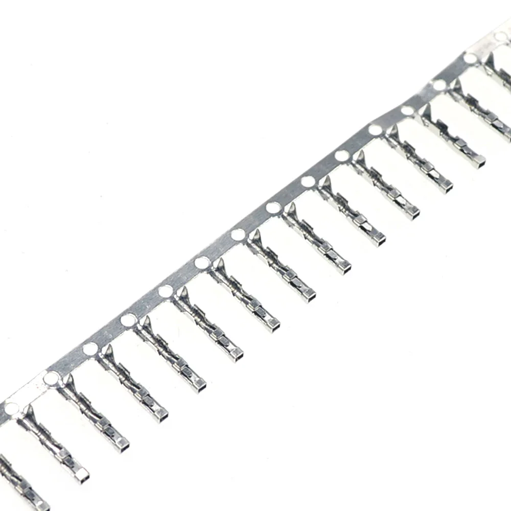 100PCS Dupont Connector 2.54mm Jumper Wire Cable Pin Connector Terminal Female Pin Connector for Housing Jumper