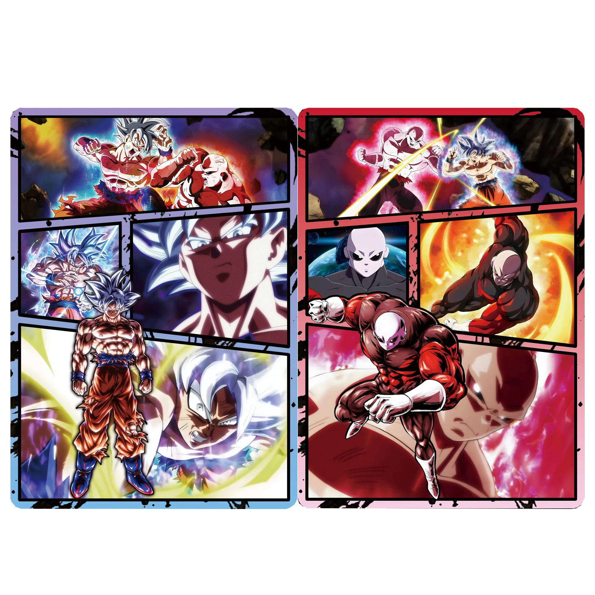 

Diy Self Made Новый Dragon Ball Son Goku Jiren Коллекция Одна карта Грубая вспышка Jiren Аниме-карта Подарочные игрушки