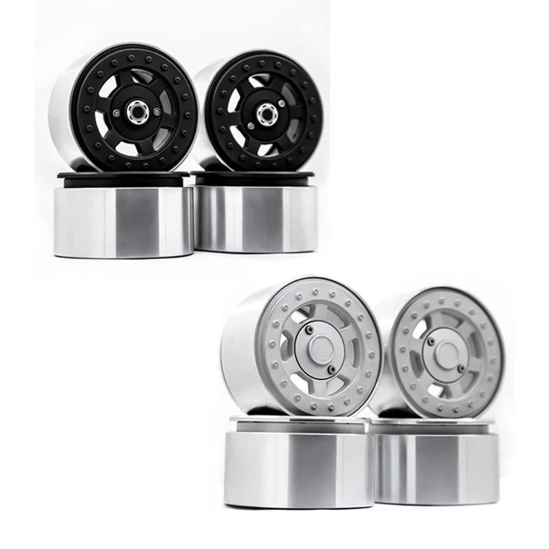 

4 шт., металлические колесные диски для Mercedes Benz 6X6 G63 G500 SCX10