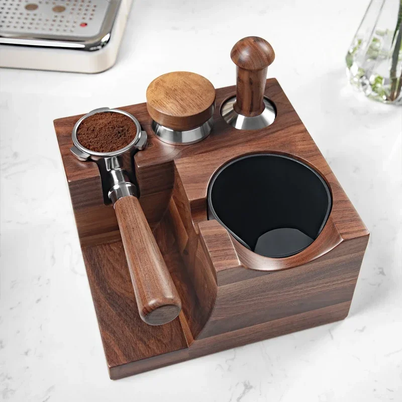 Coffee powder holder coffee Tamper cloth powder coffee machine matching appliance powder press set