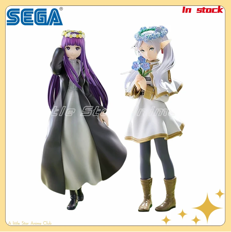 

In Stock Original SEGA Luminasta Frieren Beyond Journey's End Frieren/FERN Flower Field Animation Figures Model Collection Toys