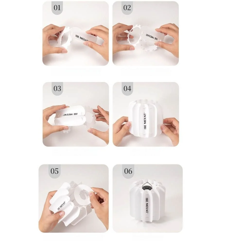 غطاء مصباح التخييم المقاوم للماء خفيف الوزن ومقاوم للرطوبة في الهواء الطلق فانوس الظل جو لوحة PP عاكس الضوء