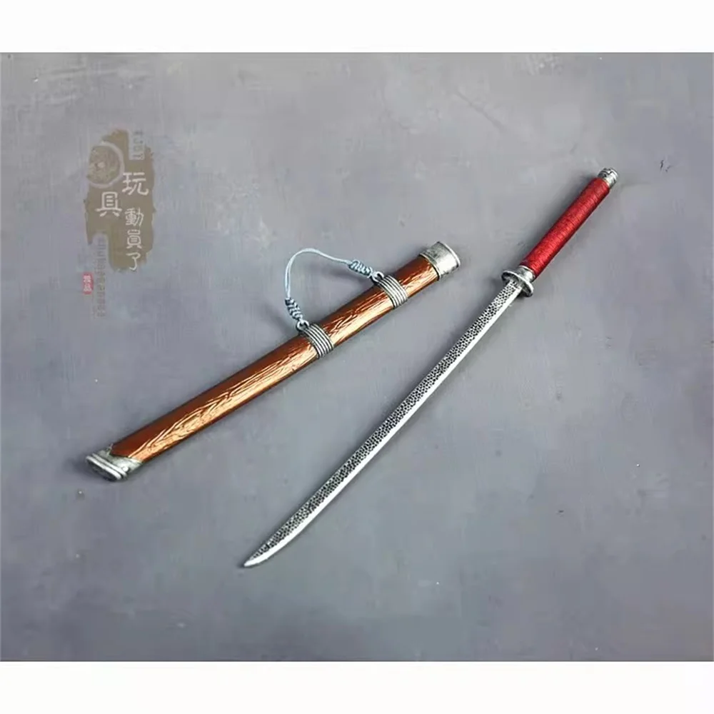 

Snail 1/6 Soldier Ancient Sabre Knife With Sheath Desk Ornaments Gifts DIY Model Toy Fit 12" Action Figure In Stock