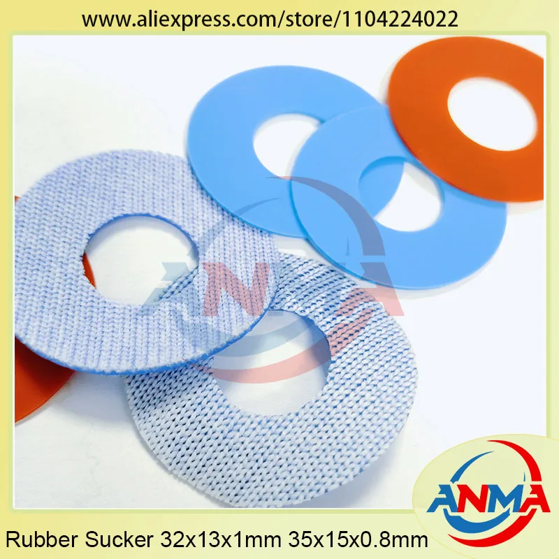 

2Baga=50PCS Original Rubber Sucker 32x13x1mm 35x15x0.8mm 35x14mm Heidelberg Offset Printing Machinery Spare Parts Rubber Sucker