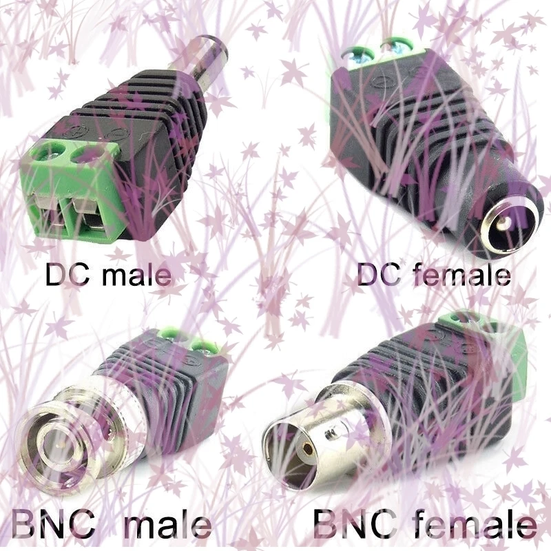 10Pcs Bnc Male Fema…