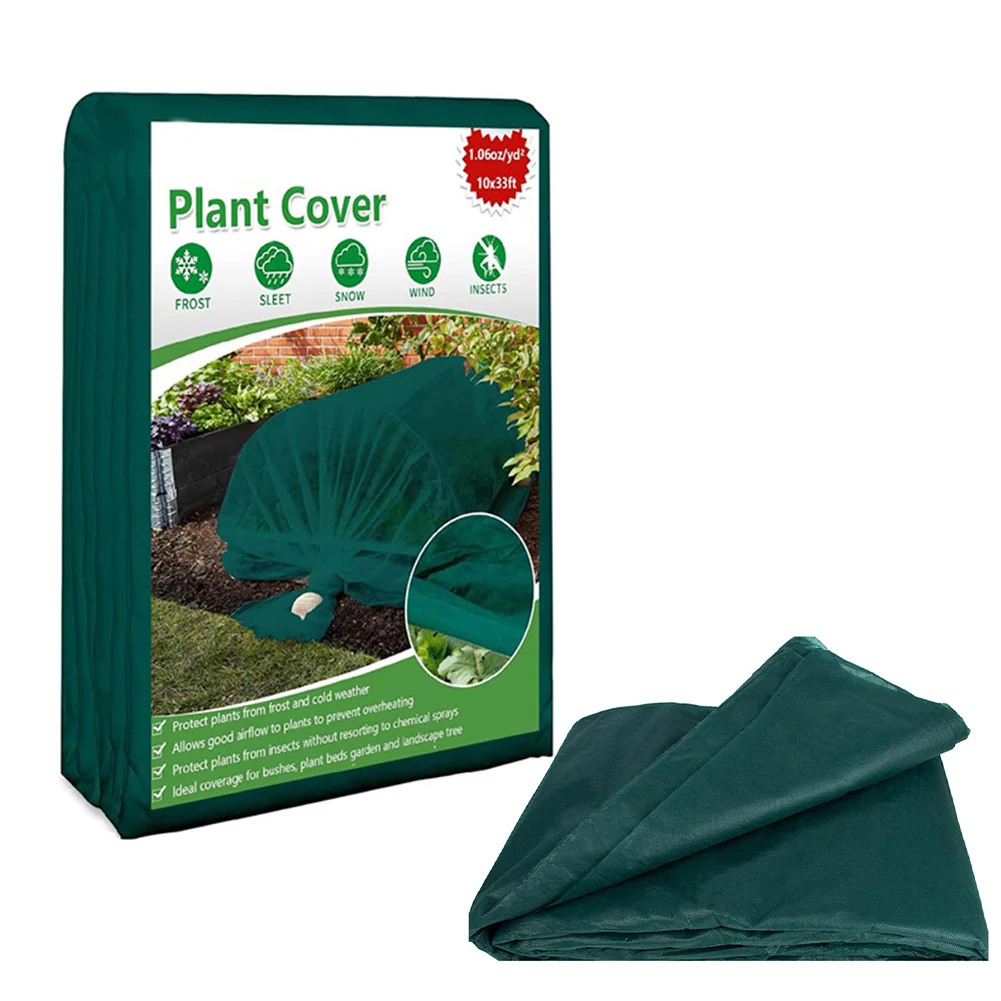 Breathable Garden Plant Protection Blanket Frost Resistant Cover for Winter Season 3 meters by 5 meters Polypropylene Material
