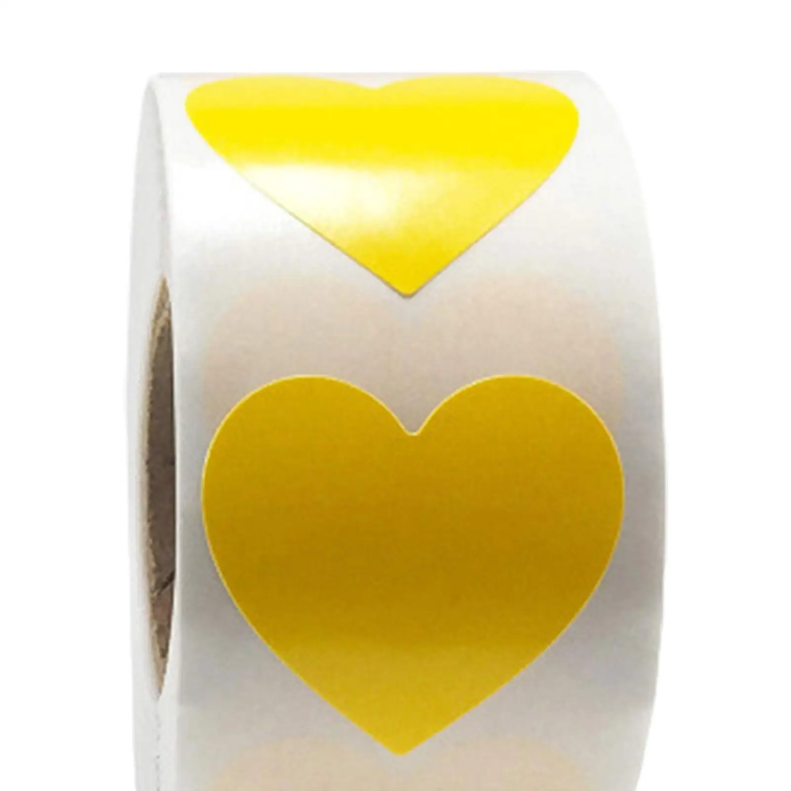 Heart Stickers Labels 1 Roll Valentines Day Decor Wrapping Gifts Crafts 1inch Stickers Labels for Party Favors Birthdays