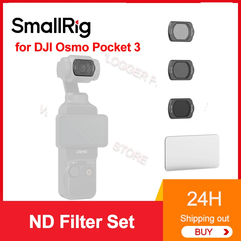 Smallrig ND Filter Set for DJI Osmo Pocket 3 Black White Soft Filter CPL Polarizer UV Protection For Action Camera Accessories