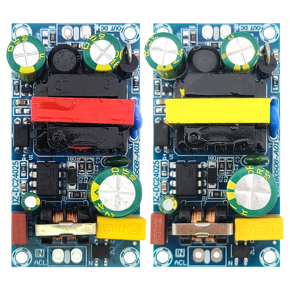 AC-DC 12V2A 24V1A تحويل التيار الكهربائي وحدة 50 هرتز-60HX AC100-265V المدخلات كفاءة عالية معزولة الطاقة 24 واط تيار مستمر 12 فولت 2A