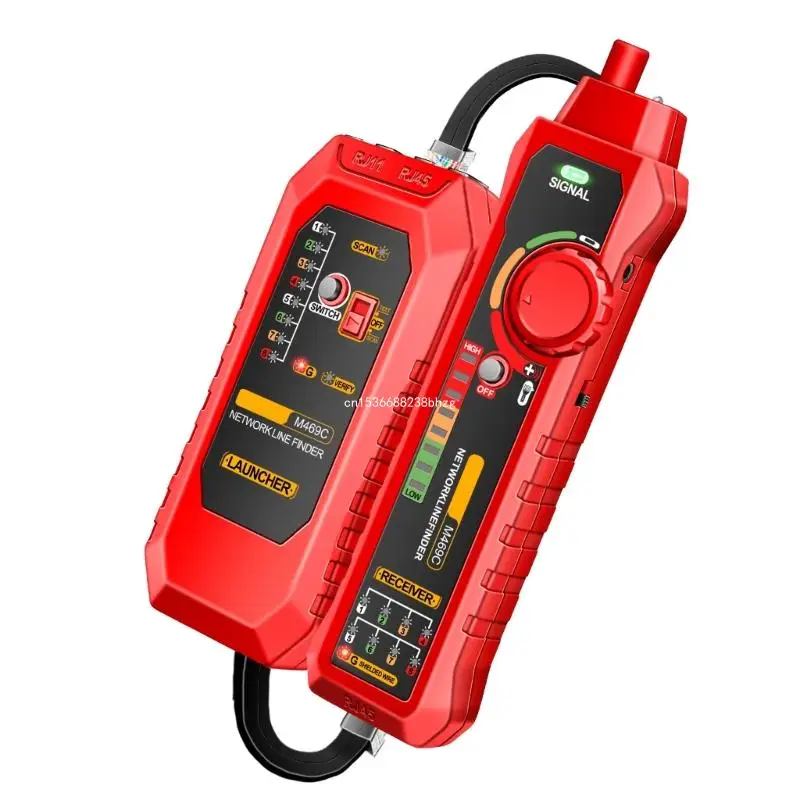 Professional Internet Testing Tool M469C Cable Tester Easy To Use Internet Troubleshooting for IT Technicians & Dropship