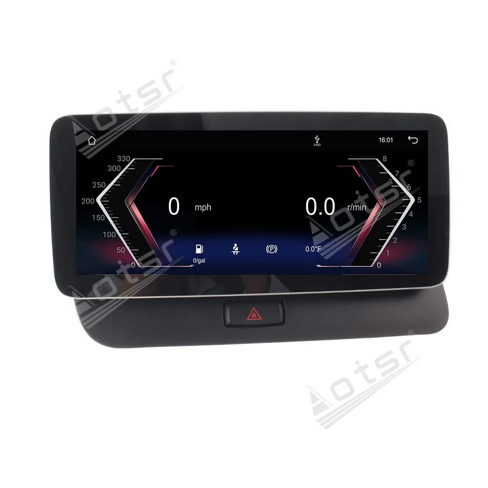 10.25 Inch Car Radio Linux Screen For Audi Q5 2009 2010 2011 2012 2013 2014 2015 2016 2017 Wireless Carplay Unit HD Touch Screen