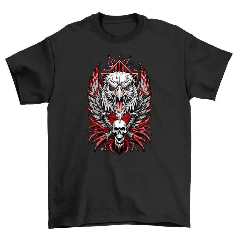 T-shirt Gothic_89 Eagle Winged Majesty, design sombre et grandiose