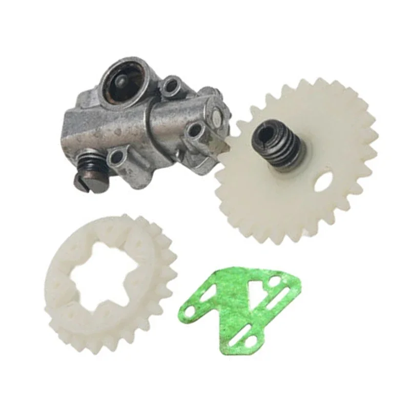 Aftermarket Oil Pump Gasket with Muffler Kit for 038 380 MS380 MS381 038AV Chainsaw Complete Set for Efficient Operation