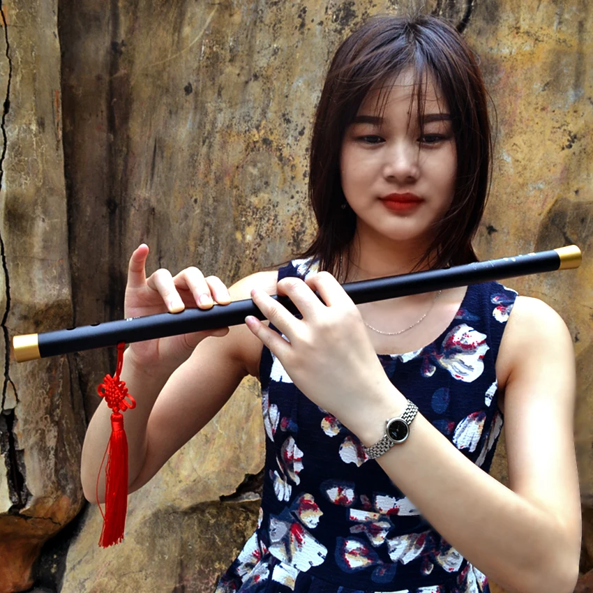 High Quality Chinese Flute Traditional Musical Instruments Bamboo Dizi Key Of C D E F G  Bb Eb Transverse Flauta DongXueHua