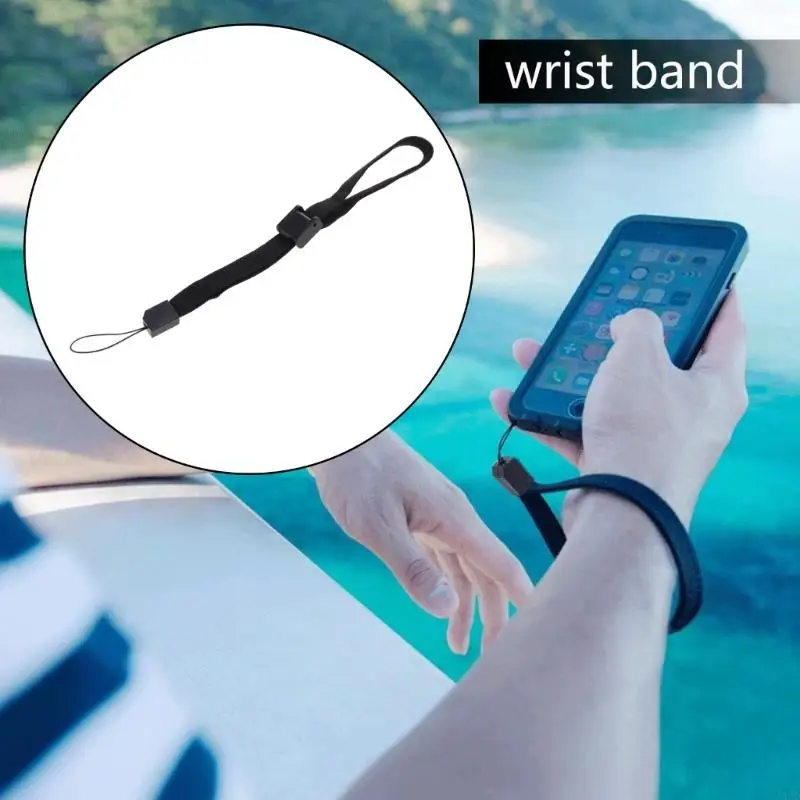 J1HD 16cm Dây đeo tay màu đen cầm tay mini dành cho điện thoại động dành cho máy ảnh Điện thoại Mp3