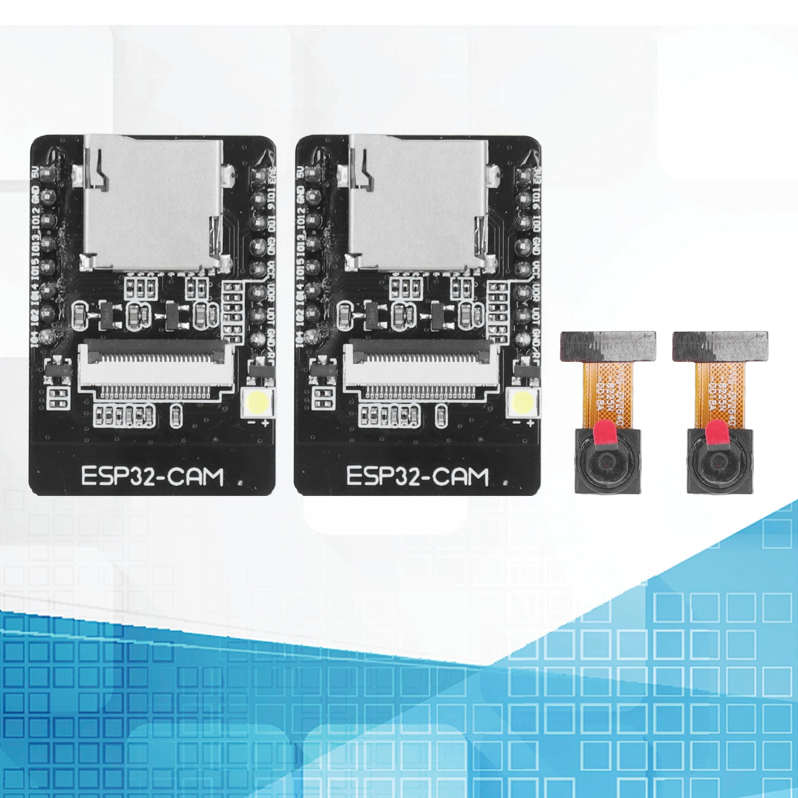 

Модуль для разработки электронных компонентов: Wi-Fi и камера 2-в-1, плата для электронных компонентов, модуль камеры