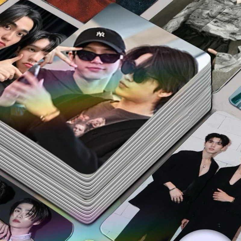 

30/50PC No Repeat Aouboom Aoutnbknr Besevboom HD Poster Photo Picture Thai TV We Are Drama Stills Double-side Print 3 Inch Card