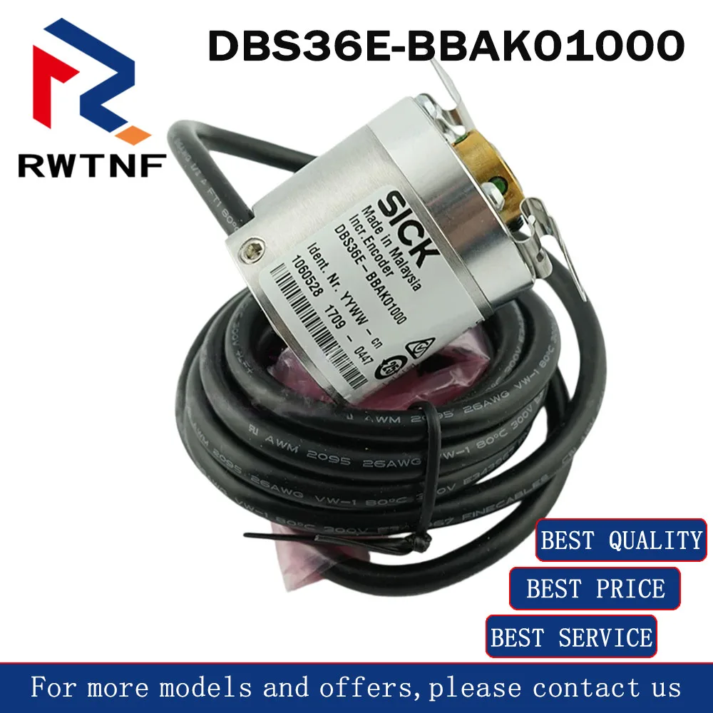 Brand New Genuine DBS36E-BBAK01000 SICK Incremental Encoder Hollow Shaft 1060528,100% original warehouse stock