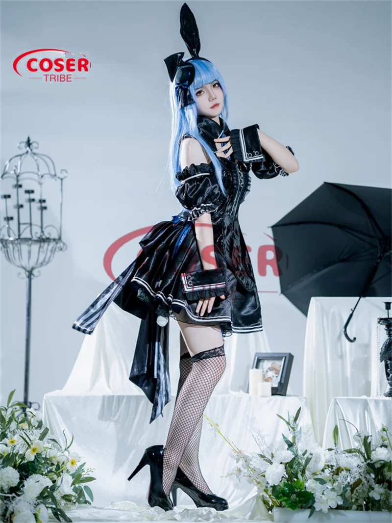 COSER TRIBE Anime Game holovive Usada Pekora sexy Imperial Sister Performance Dress carnevale Role Costume CosPlay Set completo