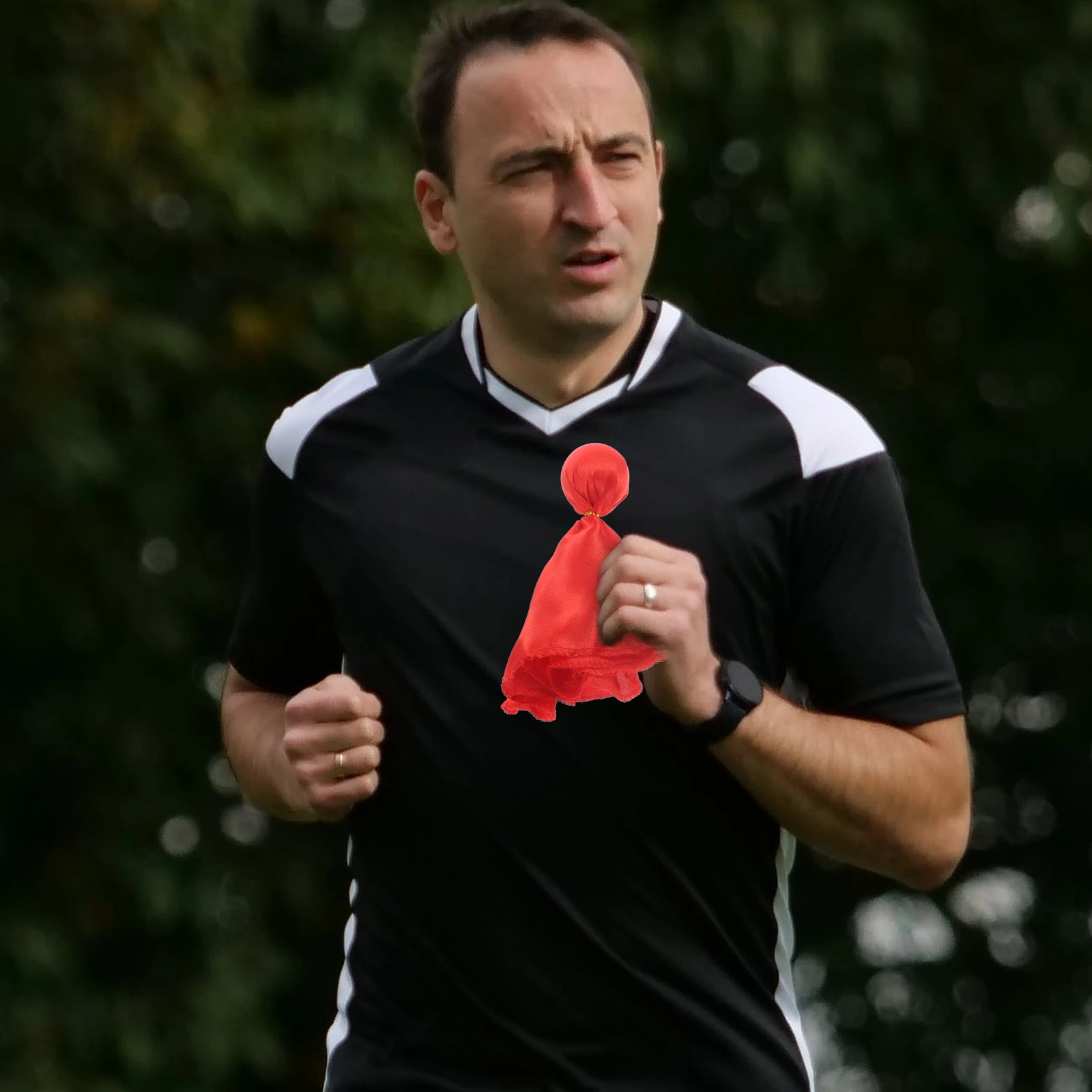 

Football Flag Soccer Tossing Penalty Training Aids Flags Red Referee Small for Referees