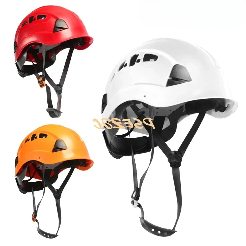 B-M Outdoor Rock Climbing and Rock Safety Helmets with Adjustable Cave Exploration and Rescue Speed Reduction