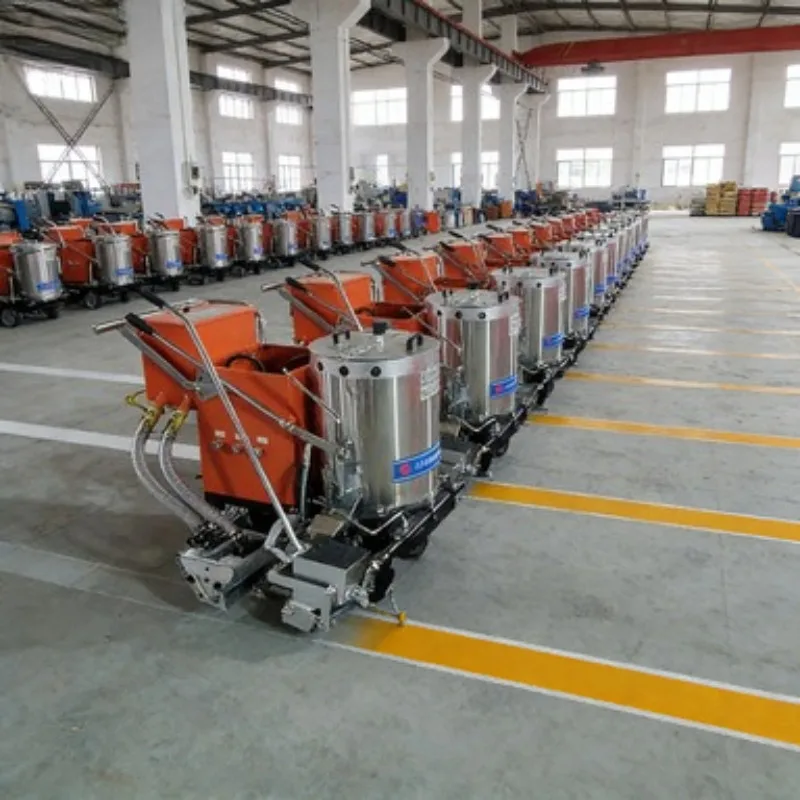 Automatic Driving Cold Spray Marking Machine for Road and Crosswalk Painting
