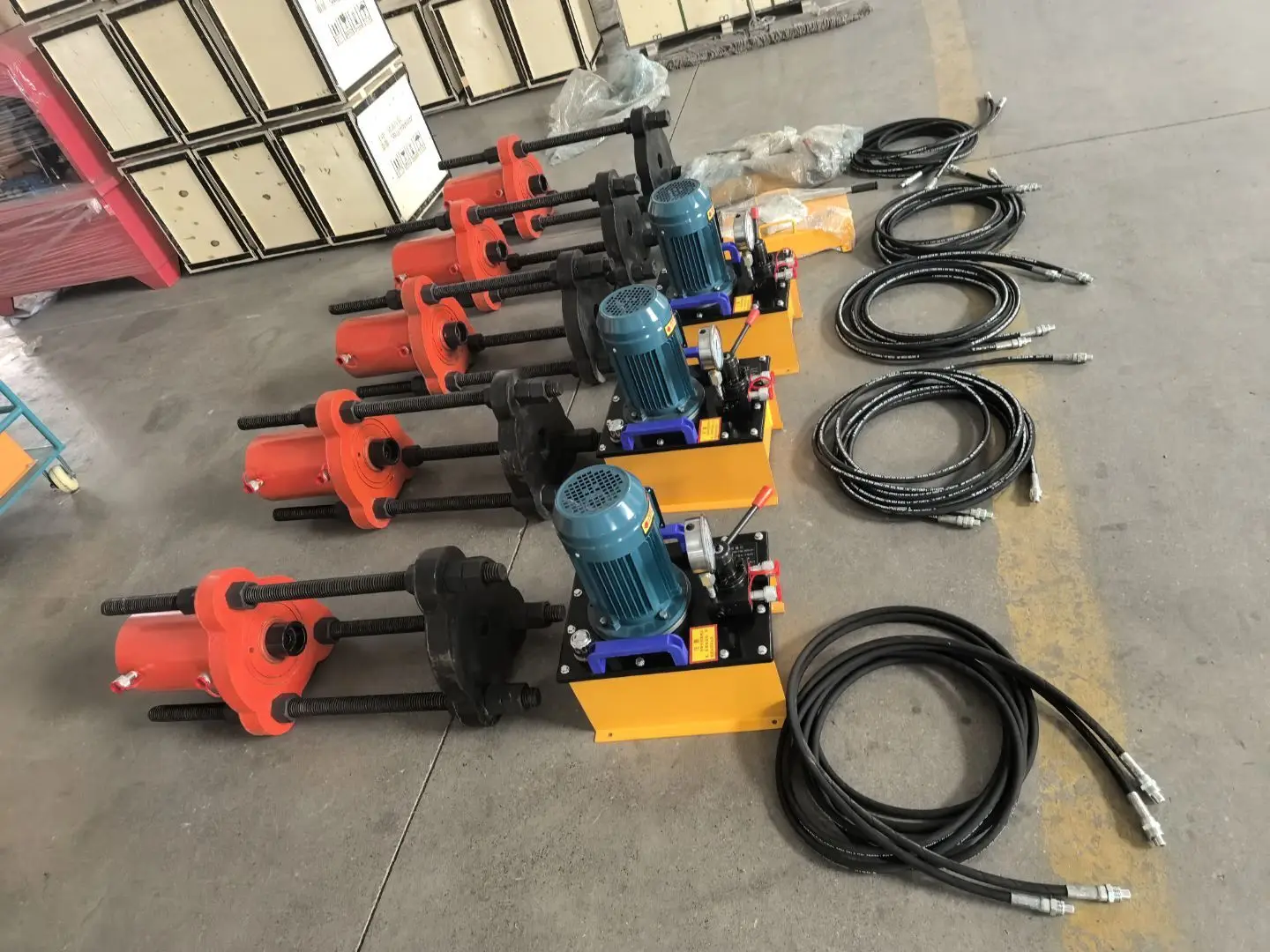 Portable Electric Track Pin Remover with Motor for Excavator Track Maintenance 1 Year Warranty