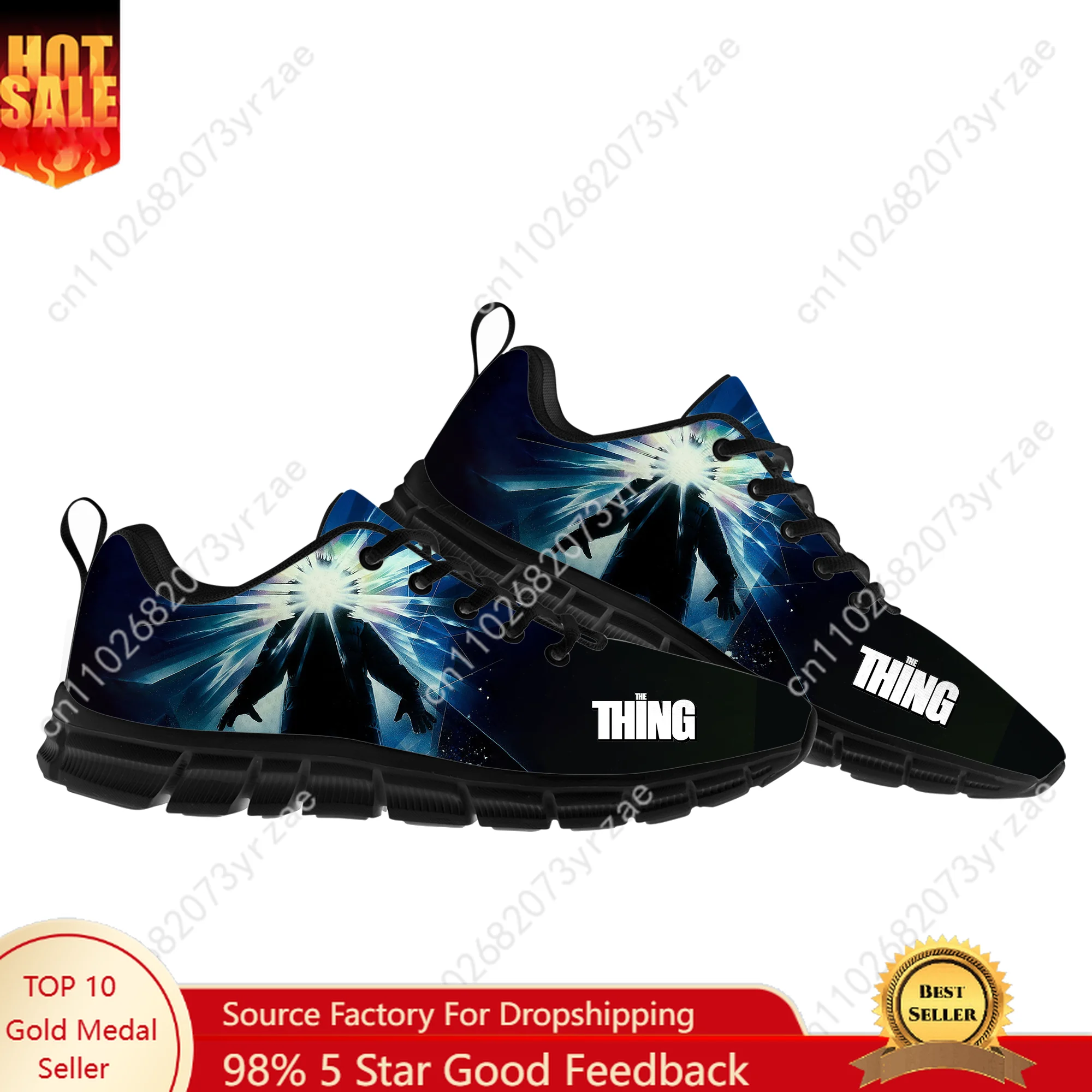 

The Thing Lace Mesh Shoes Flat Sneaker Mens Womens Sports Shoe High Quality Personalized Fashion Sports Sneakers Custom Footwe