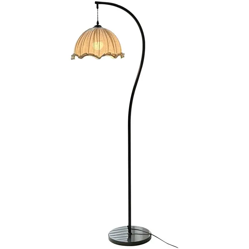 

Living room sofa next to the French vintage style bedroom bedside atmosphere vertical table lamp retro 2025 new