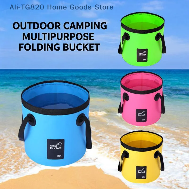 Outdoor Camping Sink - [TG820] Przenośny, składany wiaderko na wodę,