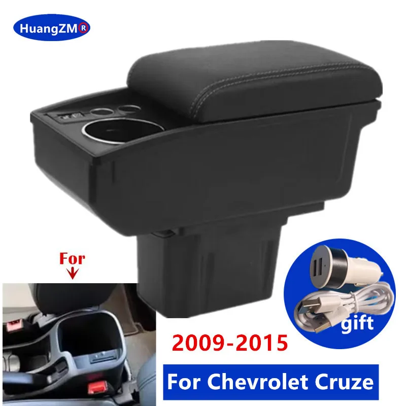 

For Chevrolet Cruze Armrest For Holden Cruze Armrest Box Arm 2009-2015 Centre Console Storage Box Interior 2010 2011 2013 2014