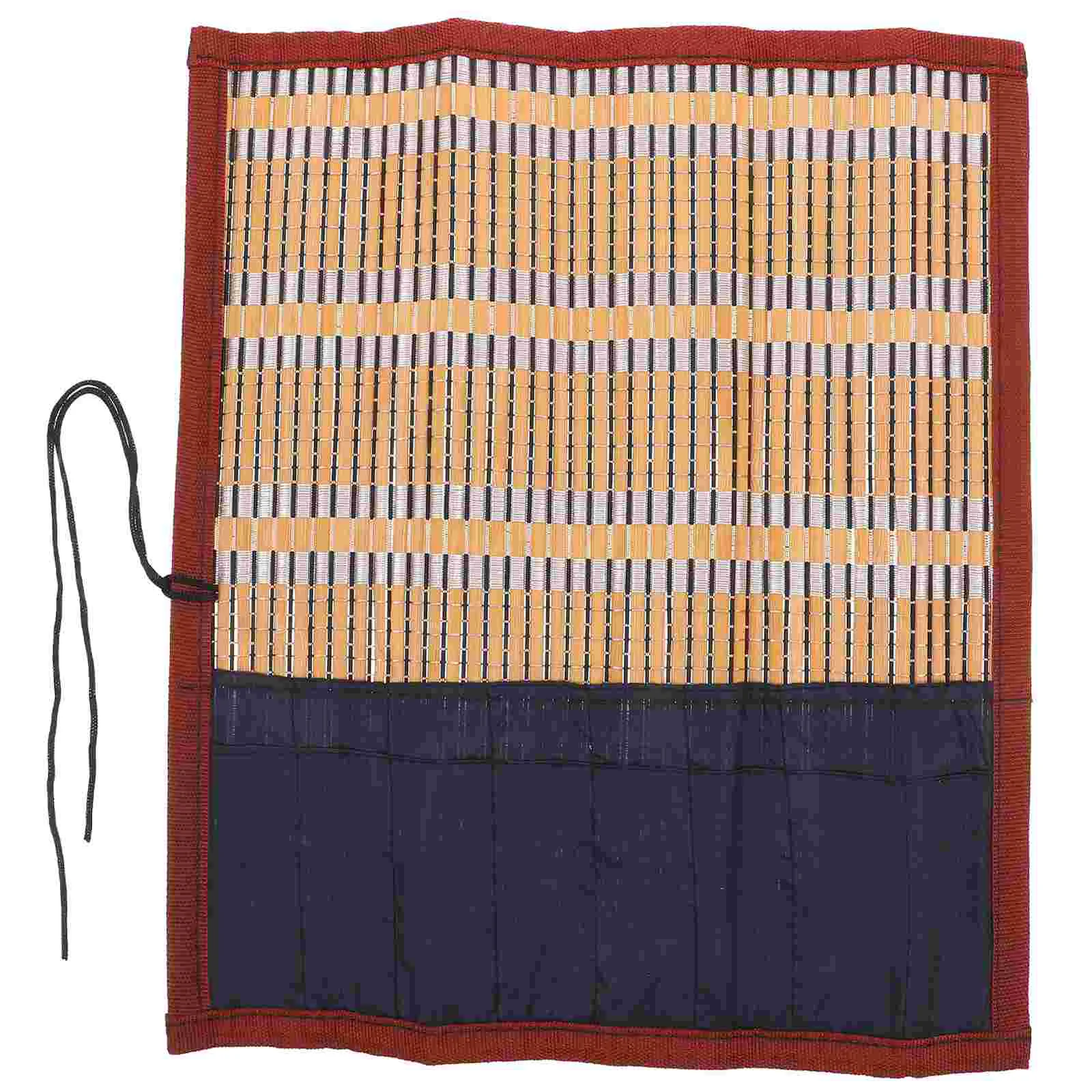 

Pencil Storage Organizer Writing Brush Holder Calligraphy Bag Portable Pouch Rolling