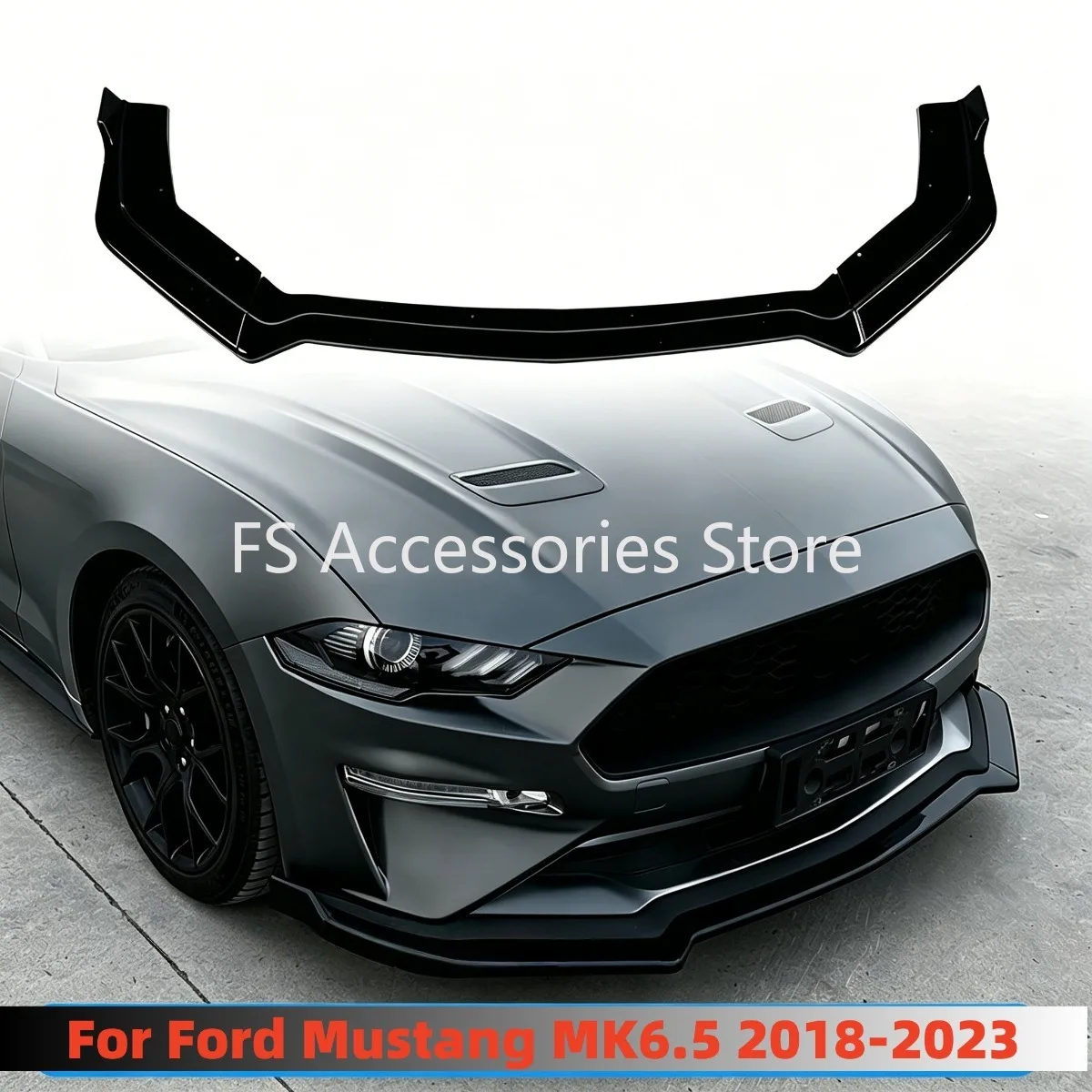 Image of Frontspoilerlippe für Ford Mustang MK6.5 2018 2019 2020 2021 2022 2023