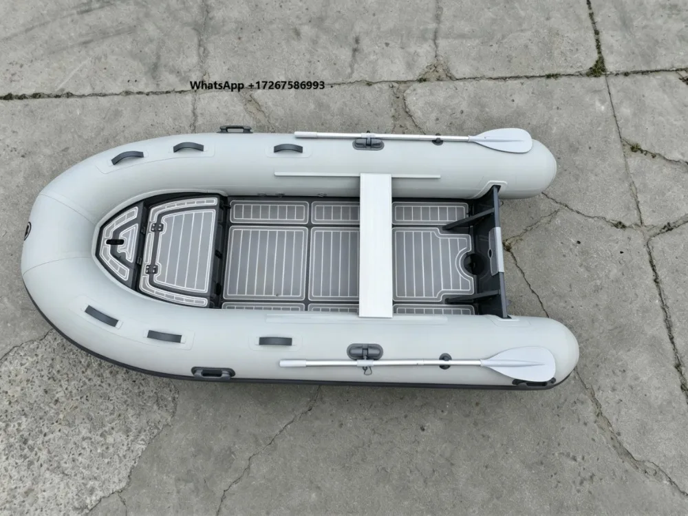 3.3 Meters RIB  CE Certified Factory Aluminum Rigid Inflatable Fishing Boats Supplier Wholesale Customized Pontoon Boats