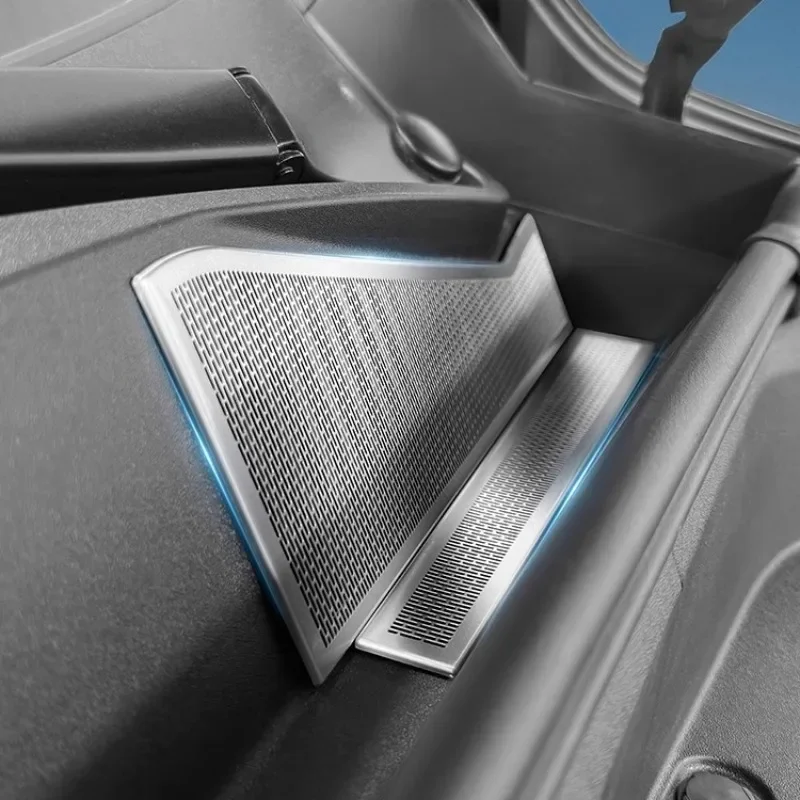 

Front Engine Compartment Dust Cover Stainless Steel Hood Anti Blocking Cover For Geely Monjaro KX11 Xingyue L 2025 Accessories