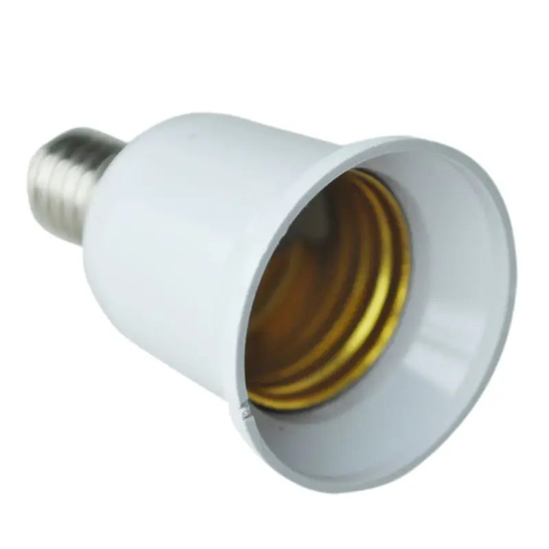 A36T-4X E14 To E27 Extend Base LED CFL Light Bulb Lamp Adapter Converter Screw Socket