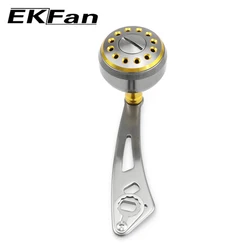 EKFan-carrete de pesca Bastcast, mango único, agujeros dobles, 8x5MM, bricolaje, oferta especial