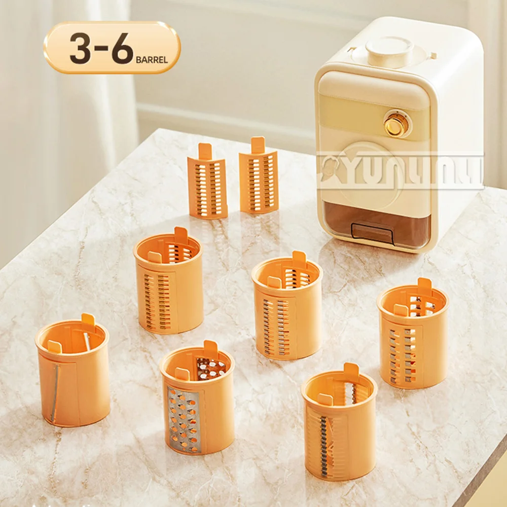 قطاعة خضروات كهربائية ذات نوعية جيدة، عيار كبير، مطبخ متعدد الوظائف، آلة تقطيع وتقطيع البطاطس المنزلية