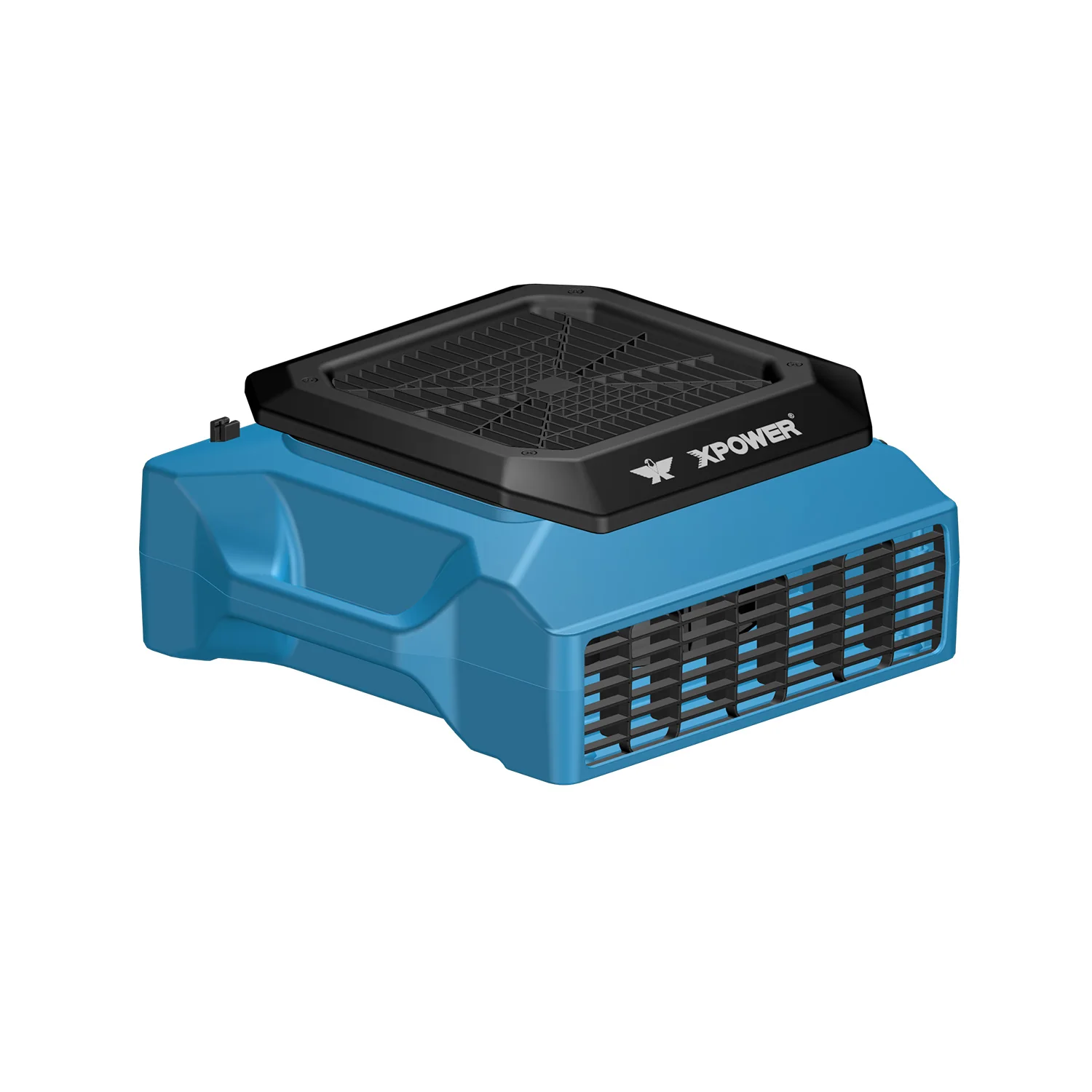 XPower PL-700A Flacher Luftbeweger Bodenventilator Teppichtrockner mit Steckdosen für Wasserschadensanierung Gewerbliche Reinigung und Sanitärarbeiten