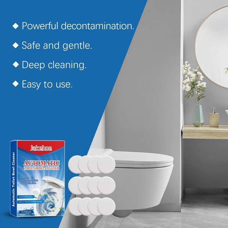 أقراص فوارة لتنظيف المرحاض، منظف المرحاض، مزيل الروائح الكريهة، يزيل المقياس، يبيض الهواء النقي، بيكربونات الصوديوم